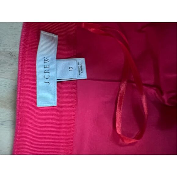 J CREW Raspberry Colored Lacy Skirt - Picture 6 of 7